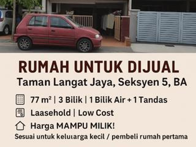 Terraced House for sale in Kajang, Langat