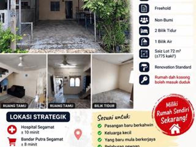 Terraced House for sale in Segamat, Johor