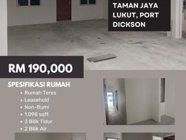 Terraced House for sale in Sri Rusa, Negeri Sembilan