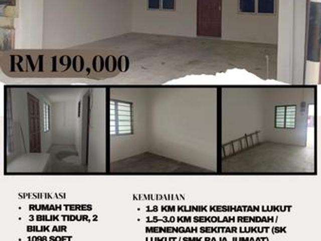 Terraced House for sale in Sri Rusa, Negeri Sembilan