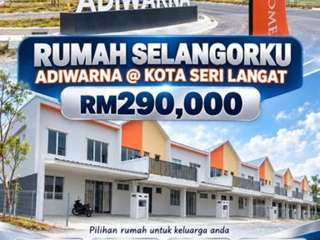 Townhouse for sale in Banting, Kuala Langat
