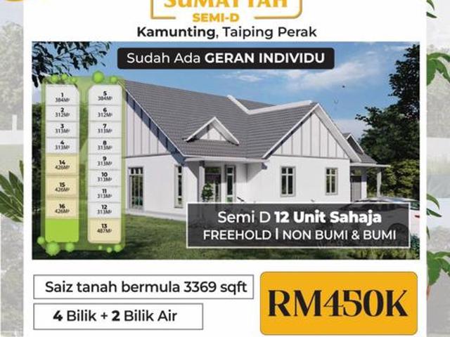 Residential House for sale in Perak