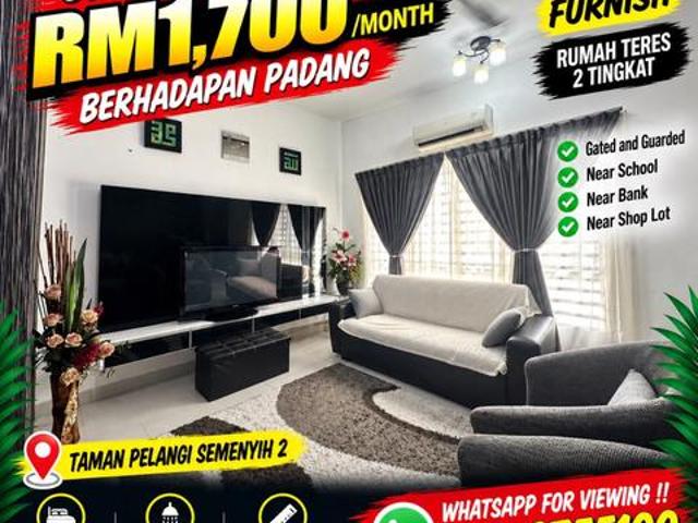 Terraced House for rent in Kajang, Langat