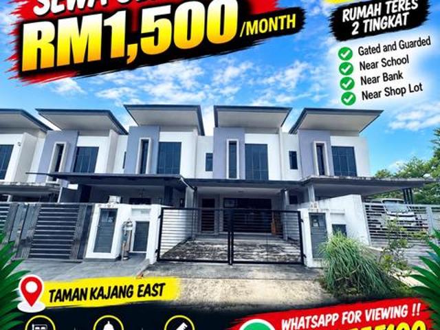 Terraced House for rent in Kajang, Langat