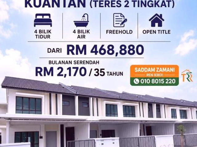 Terraced House for sale in Kuantan, Pahang