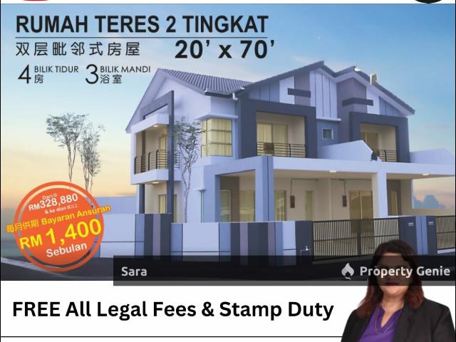 Terraced House for sale in Perak, Tanjong Ipoh