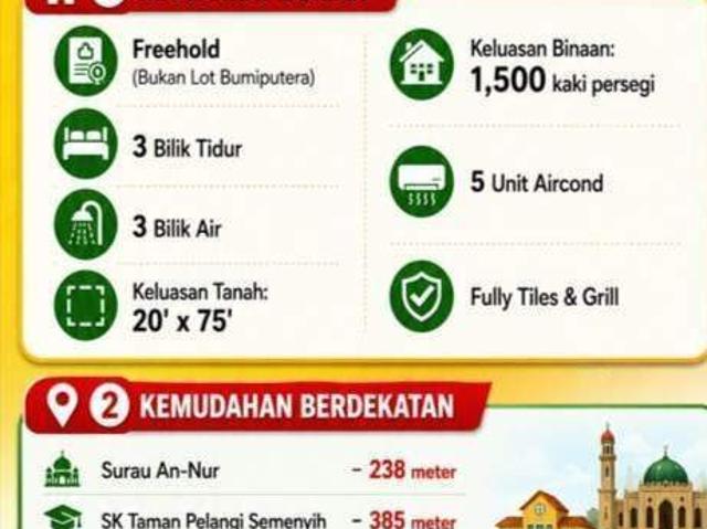 Room for rent in Kajang, Langat