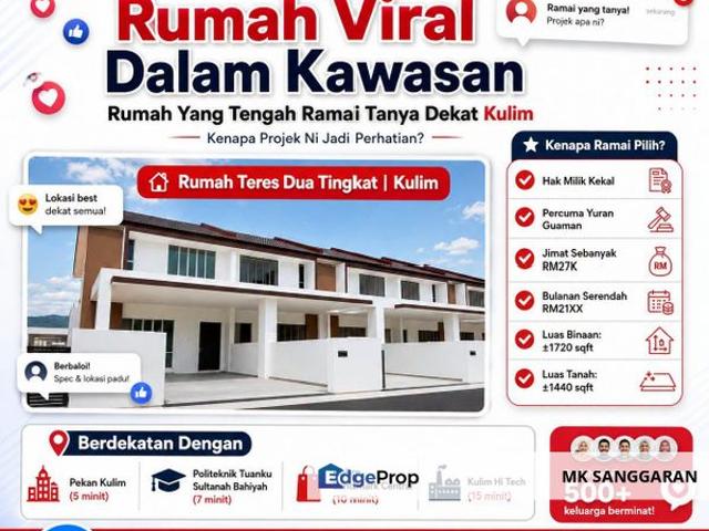 House for sale in Kulim, Kedah