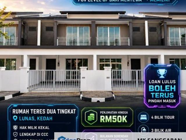 House for sale in Lunas, Kedah
