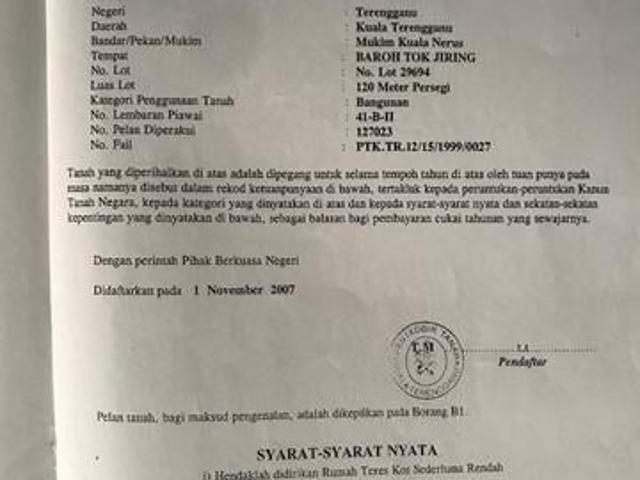 Terraced House for sale in Kuala Terengganu, Kuala Nerus