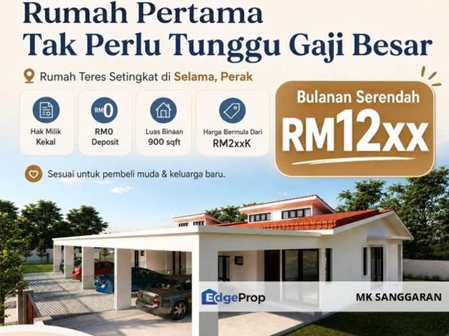 House for sale in Perak, Selama
