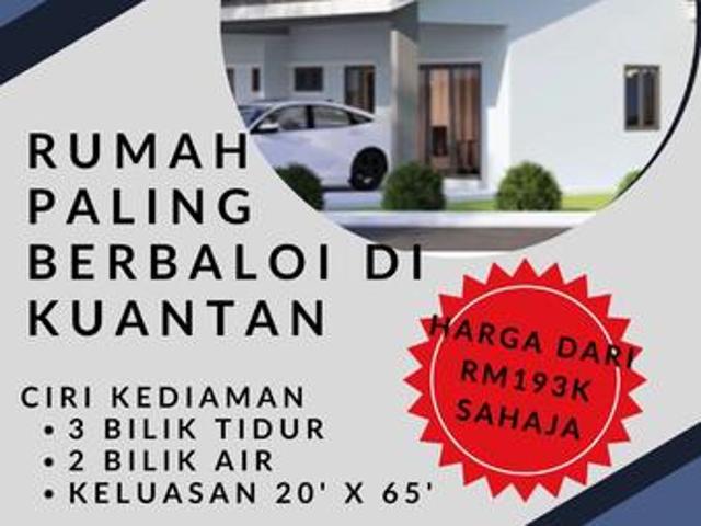 Terraced House for sale in Kuantan, Pahang