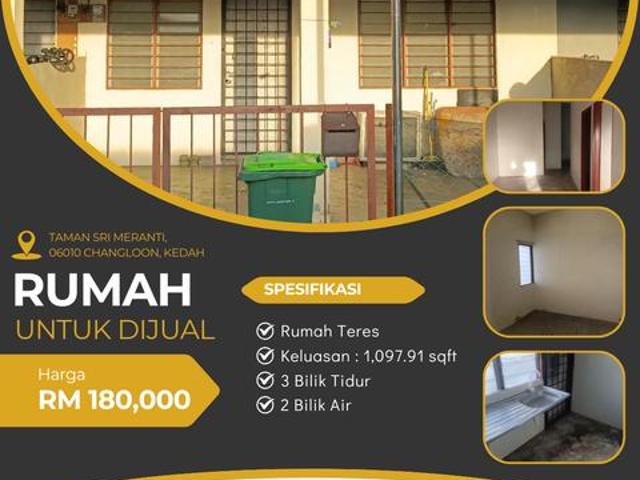 Terraced House for sale in Changlun, Kedah