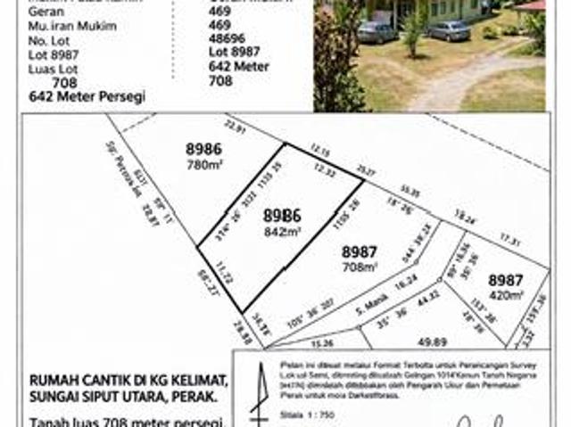 Bungalow for sale in Perak, Perak Tengah