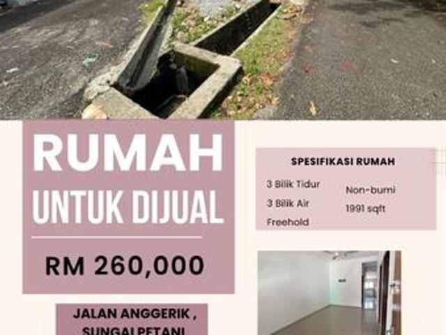 Terraced House for sale in Sungai Petani, Kuala Muda