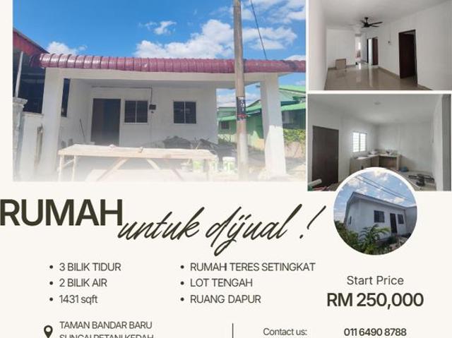 Terraced House for sale in Sungai Petani, Kuala Muda