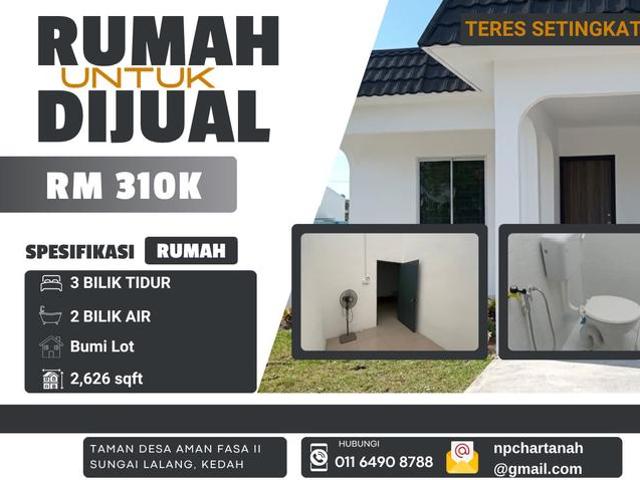 Terraced House for sale in Sungai Petani, Kuala Muda