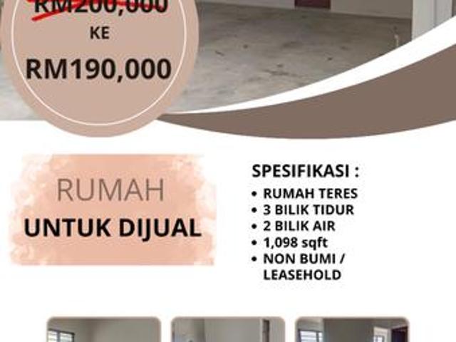 Terraced House for sale in Sri Rusa, Negeri Sembilan