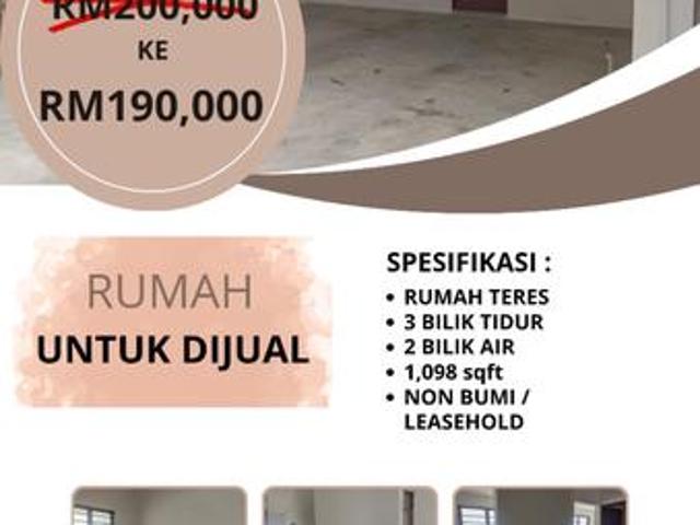 Terraced House for sale in Sri Rusa, Negeri Sembilan