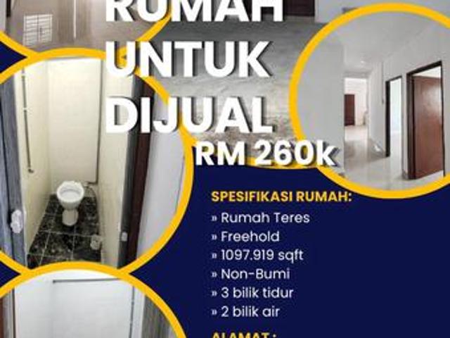 Terraced House for sale in Sungai Petani, Kuala Muda