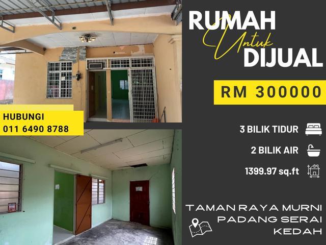 Terraced House for sale in Padang Serai, Kedah