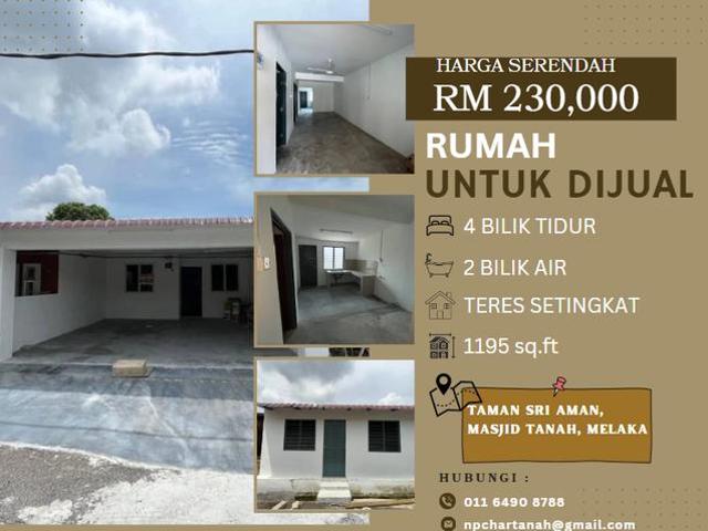 Terraced House for sale in Malaka