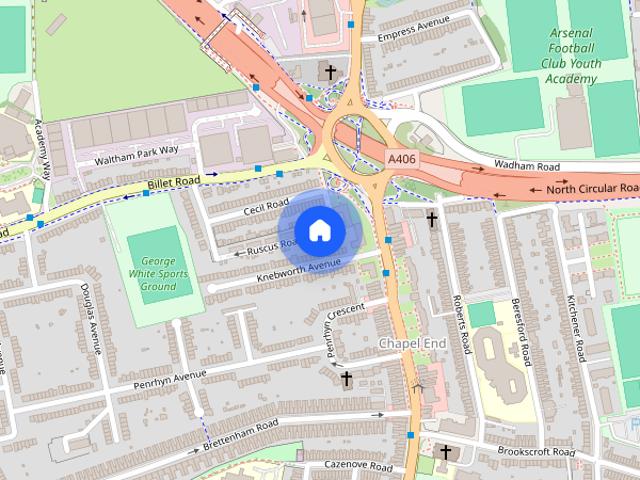 House for rent in Chapel End, Greater London