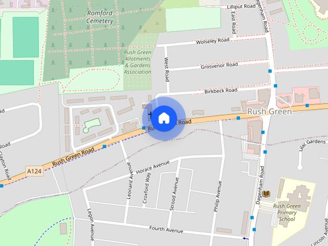 House for rent in Rush Green, Greater London