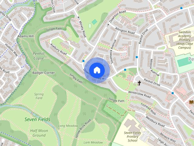 House for rent in Penhill, Swindon