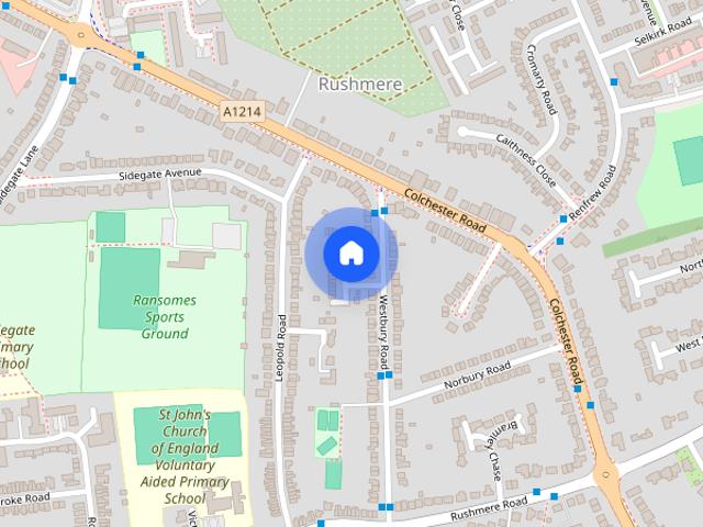 House for rent in Rushmere, Key Street