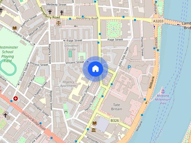 Apartment for rent in Millbank Estate, Greater London