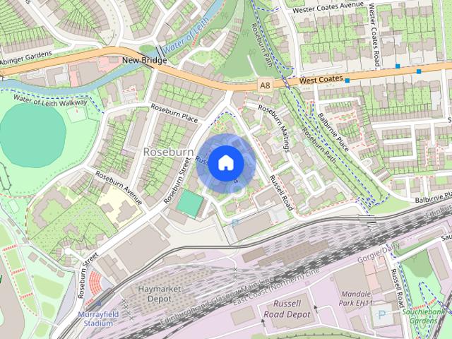 Apartment for rent in Murrayfield, Scotland