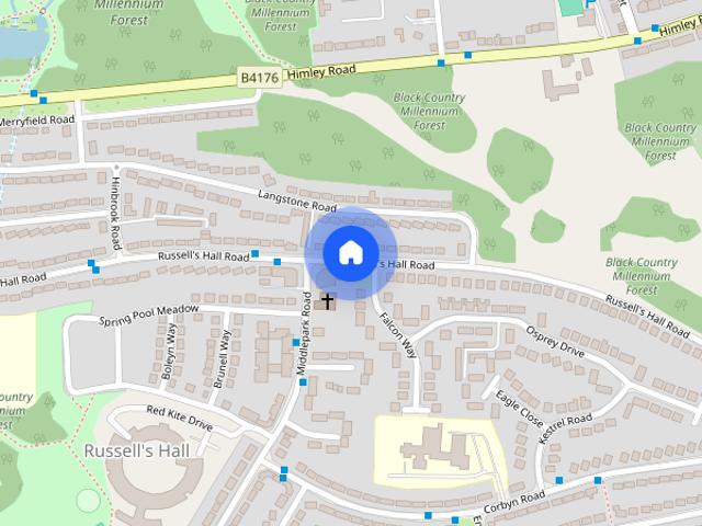 House for rent in Russell's Hall, West Midlands