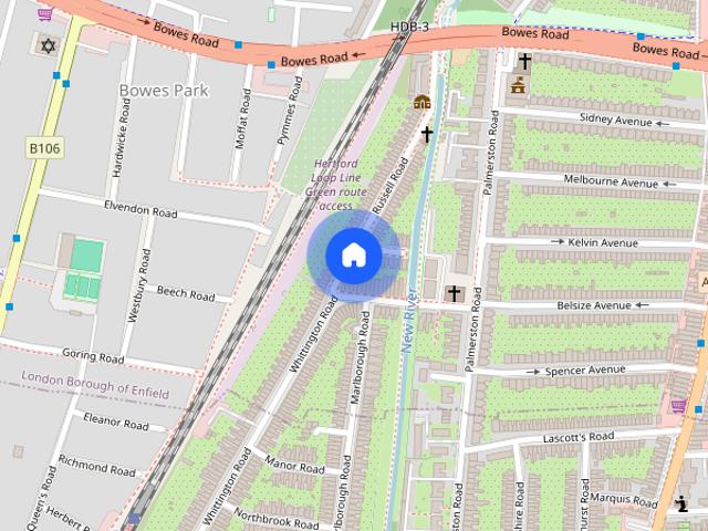 Apartment for rent in Bowes Park, Greater London
