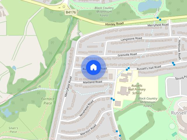 House for rent in Russell's Hall, West Midlands