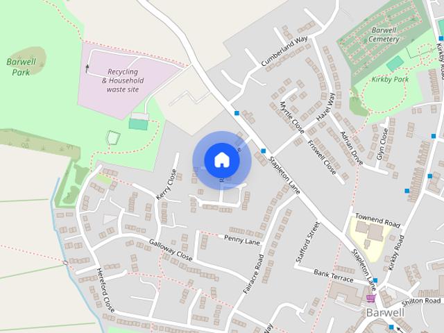 House for rent in Barwell, Barton