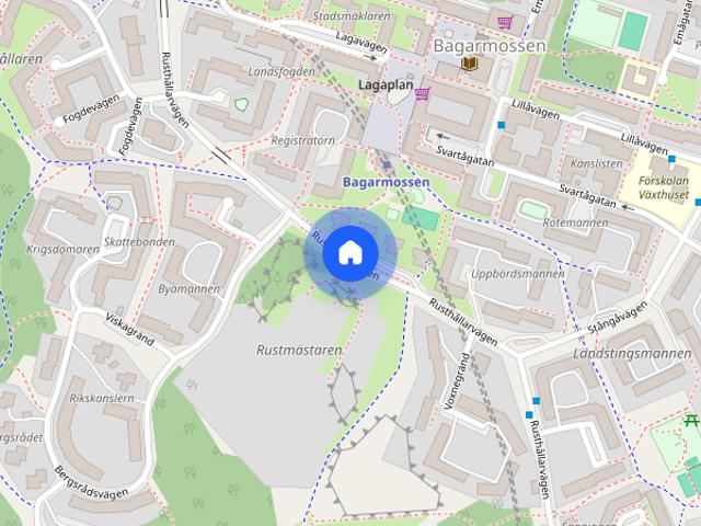 Rum hyra i Botkyrka, Stockholm