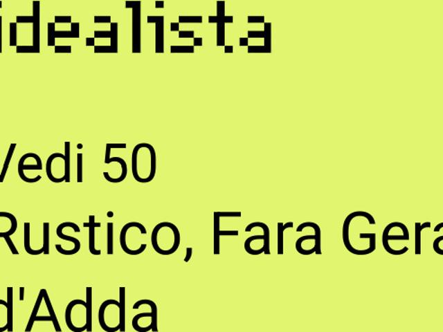 Rustico in vendita a Fara Gera D'adda, Lombardia