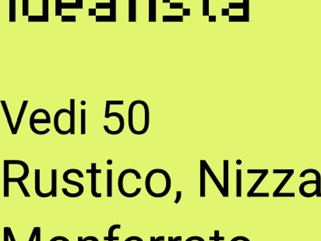 Rustico in vendita a Nizza Monferrato, Asti