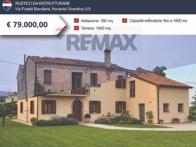 Rustico in vendita a Noventa Vicentina, Veneto