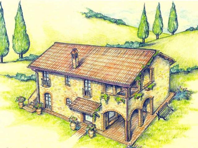 Rustico in vendita a Radicofani, Toscana