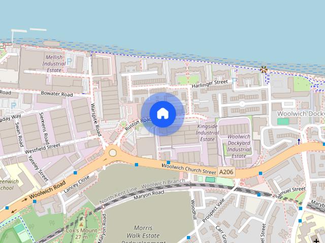 Apartment for rent in Charlton Riverside, Greater London