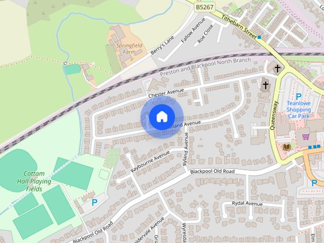 House for rent in Cabus, Lancashire