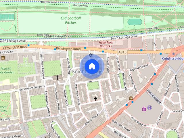 Apartment for rent in Knightsbridge, Greater London