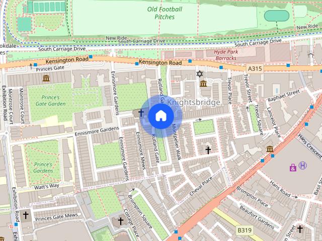Apartment for rent in Knightsbridge, Greater London
