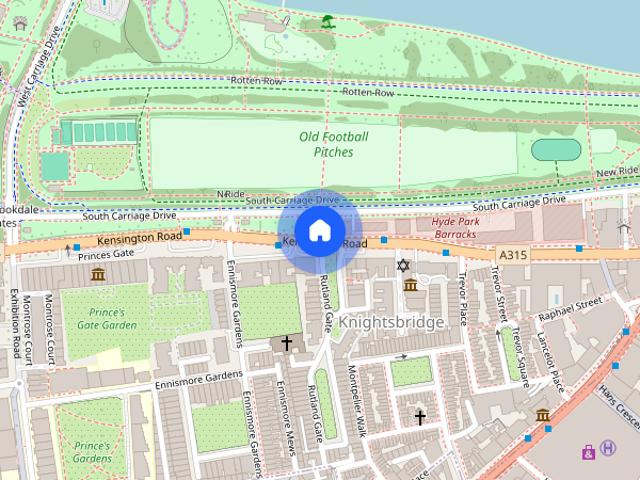 Apartment for rent in Knightsbridge, Greater London