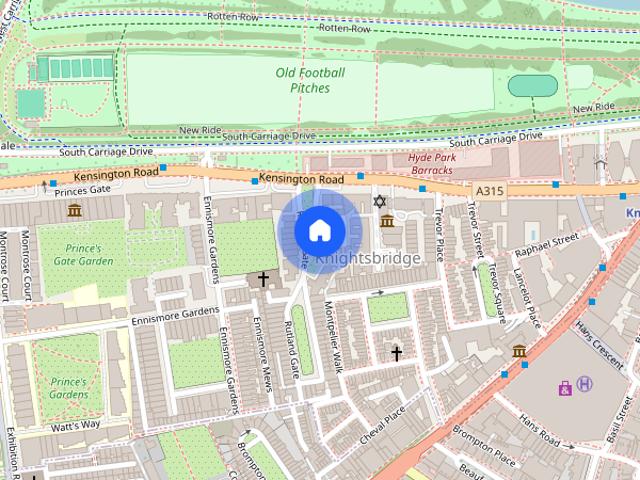 Apartment for rent in Knightsbridge, Greater London