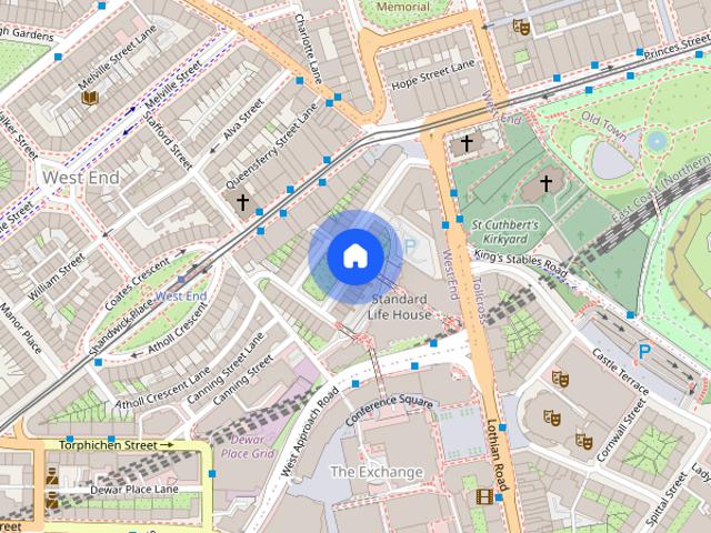 Apartment for rent in Haymarket, Scotland