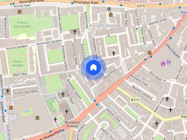 House for rent in Knightsbridge, Greater London