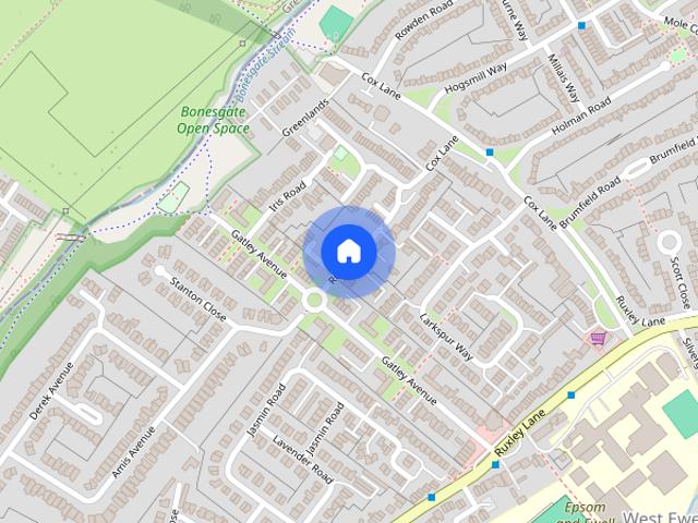 Room for rent in West Ewell, Ewell
